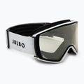 Ski goggles Julbo Launcher Reactiv High Contrast white/black/flash purple