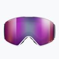 Ski goggles Julbo Launcher Reactiv High Contrast white/black/flash purple 2