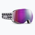 Ski goggles Julbo Shadow Reactiv High Contrast white/black/flash purple 5