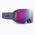 Ski goggles Julbo Launcher Reactiv High Contrast dark blue/flash purple 2