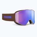 Ski goggles Julbo Cyrius X Reactive Glare Control brown/flash blue
