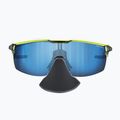 Julbo Ultimate Cover Polar 4 Hd cycling glasses black/yellow fluo/capsule ocean master 11