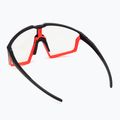 Julbo Edge Reactiv 0-3 mat black/mat fluo orange/clear sunglasses 2