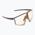 Julbo Edge Reactiv 0-3 High Contrast black translu logos orange fluo mat/clear sunglasses