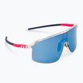 Julbo Dencity Spectron 3 shiny crystal/fluorescent pink/blue cycling glasses