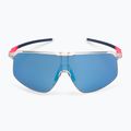 Julbo Dencity Spectron 3 shiny crystal/fluorescent pink/blue cycling glasses 3