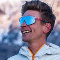 Julbo Dencity Spectron 3 shiny crystal/fluorescent pink/blue cycling glasses 7