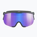 Julbo Sniper Evo L Reactiv High Contrast ski goggles black/ black/ flash blue 2
