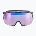Julbo Sniper Evo L Reactiv High Contrast ski goggles black/ black/ flash blue 3