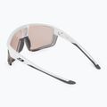 Julbo Fury Reactiv 1-3 High Contrast matt white/translucent gray cycling glasses 2
