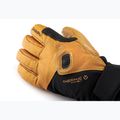 Heated gloves Therm-ic Freeride Ultra Heat + Ultra Heat S-Batteries black/light brown 4