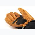 Heated gloves Therm-ic Freeride Ultra Heat + Ultra Heat S-Batteries black/light brown 5
