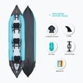 AQUADESIGN Koloa 400 cm blue/black 3-person inflatable kayak