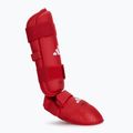 adidas WKF tibia protectors red 2