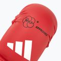 adidas WKF hand protectors red 4