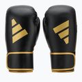 Boxing gloves adidas Wako black/gold 2