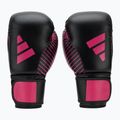 Boxing gloves adidas Wako ADIKBWKF200 black/pink 2