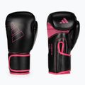 adidas Hybrid 80 boxing gloves black/pink ADIH80
