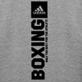 Men's adidas Boxing t-shirt grey/black 4