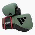 adidas Combat 50 green boxing gloves 7