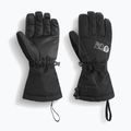 Picture Testy black children's ski gloves