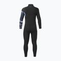 Men's Picture Equation Print 4/3 mm black wetsuit 2