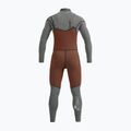 Men's Picture Equation Print 4/3 mm black wetsuit 4