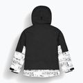 Picture Daumy children's ski jacket black / mood print / honey 7