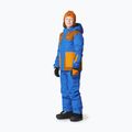 Picture Olyver deep marine / choco children's ski jacket . honey 4