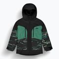 Children's ski jacket Picture Minikoon 20/20 forest shadow print