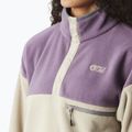 Women's fleece ski sweatshirt Picture Arcca 1/4 Zip pure cashmere 5