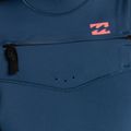 Women's wetsuit Billabong 4/3 Synergy CZ Full blue wave 3