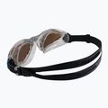 Aquasphere Kayenne transparent/silver/brown polarised swimming goggles EP2960098LP 4