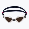 Aquasphere Kayenne children's swimming goggles white/grey/polarized brown EP2970910LPB 2