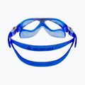Aquasphere Vista blue/orange/clear children's swimming mask MS5084008LC 5