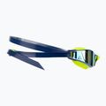 Aquasphere Xceed bright yellow/navy blue/mirror yellow titanium swim goggles EP3037104LMY 3