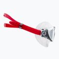 Aquasphere Vista white/red/mirrored iridescent swim mask MS5050906LMI 3