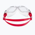 Aquasphere Vista white/red/mirrored iridescent swim mask MS5050906LMI 5