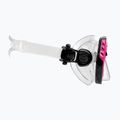 Aqualung Cub transparent/pink junior diving mask MS5530002 3