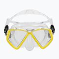Aqualung Cub transparent/yellow junior diving mask MS5530007 2