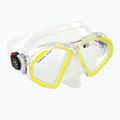 Aqualung Hawkeye transparent/yellow diving mask MS5570007
