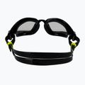 Aquasphere Kayenne Pro black/bright yellow swimming goggles 4