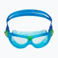 Aquasphere Seal Kid 2 turquoise/blue/clear children's swimming mask MS5614340LC 2