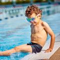 Aquasphere Vista transparent/bright green/blue children's swim mask MS5630031LB 9