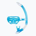 Aqualung Combo Nabul snorkel mask + snorkel blue/white kit