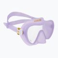 Aqualung Nabul snorkelling set mask + snorkel + fins translucid purple 2