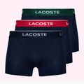 Lacoste boxer shorts 5H3401 3 pairs navy blue/green/red/navy