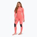 Women's Billabong 4/3 mm Synergy BZ Full vintage coral wetsuit 2
