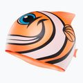 TYR Charactyr Happy Fish children's swimming cap orange LCSHFISH 2