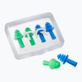 Earplugs Tyr Ergo Flex Ear Plugs 4 pcs. blue/green